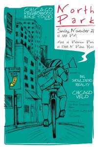 Tour of North Park 2010 Poster by Ross Felton