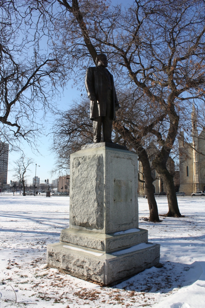 Carter Harrison statue in Union Park