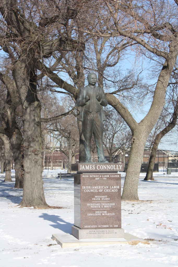 James Connolly Statue in Union Park