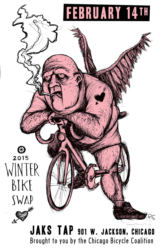 Winter Bike Swap 2015 Poster