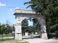 Rosemont Park Cemetery entrance gate