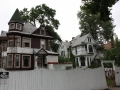 A Pair of Queen Anne Victorian home on the 300 block of North Parkside