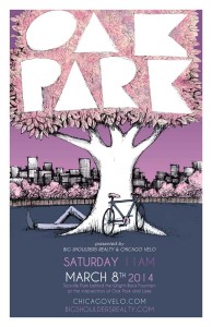 Tour of Oak Park 2014 Poster by Ross Felton