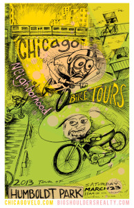 Tour of Humboldt Park 2013 Poster by Ross Felton