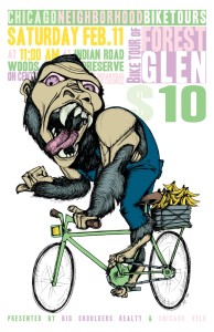 Tour of Forest Glen 2012 poster by Ross Felten