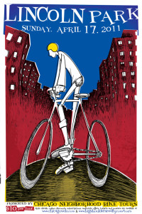 Tour of Lincoln Park 2011 Poster by Ross Felton