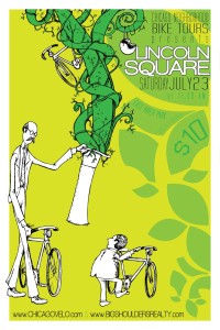 Tour of Lincoln Square 2011 Poster by Ross Felton