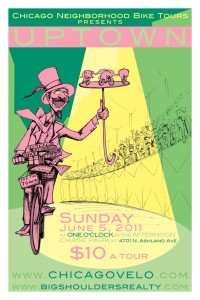 Tour of Uptown 2011 Poster by Ross Felton