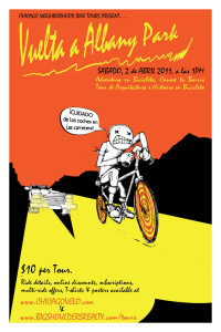 Tour of Albany Park 2011 Poster by Ross Felton