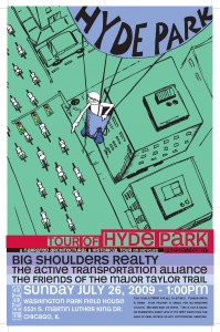Tour of Hyde Park 2009 Poster by Ross Felton
