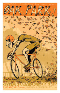 Tour of Oak Park 2012 Poster by Ross Felton