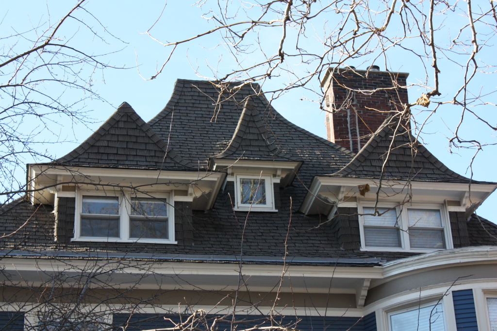 6222 N Lakewood roof and dormer detail