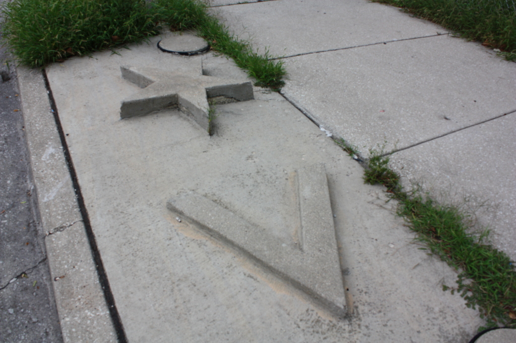 Bridgeport concrete skirt on 28th Street