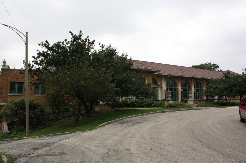 Columbus Park Refectory and Boat Landing Entrance