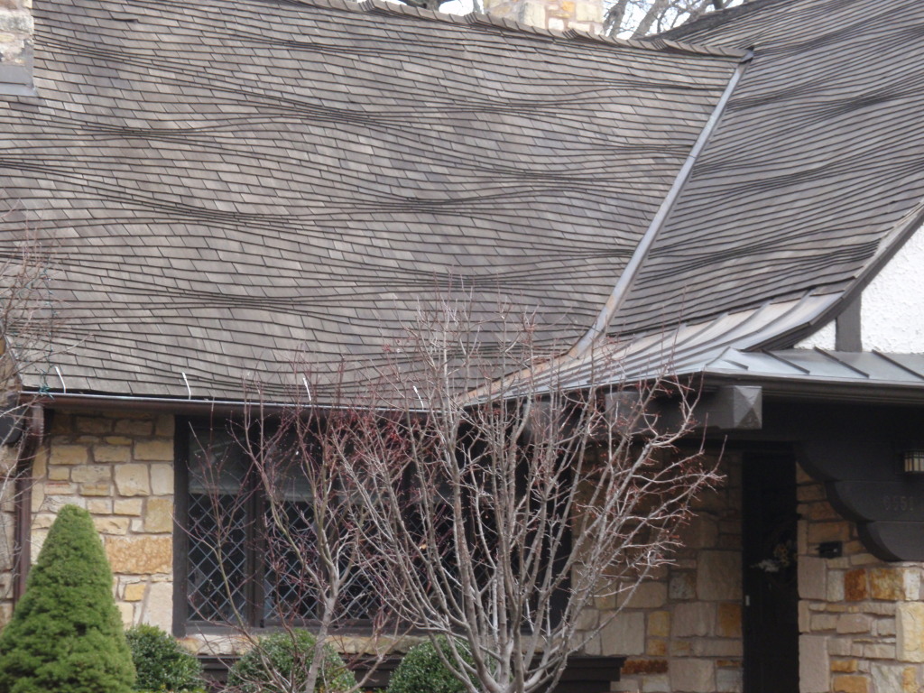 Undulating roof by Harold Zook at 6551 N Waukesha