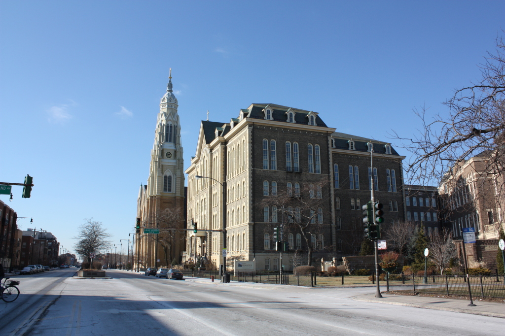 Holy Family Church and St. Ignatius College Prep
