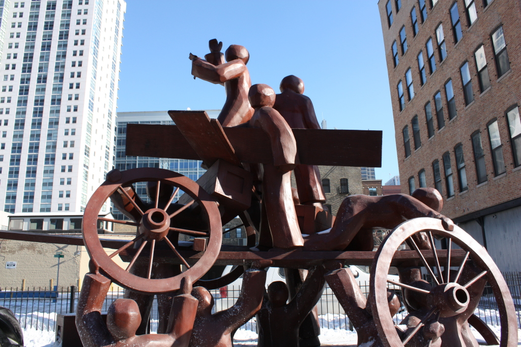 Haymarket Riot monument