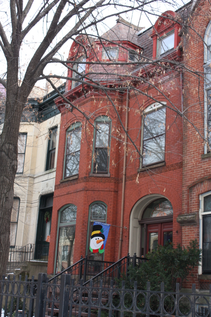 Henry C. Morey House at 1519 W Jackson. A Queen Anne from 1884 designed by John J. Flanders.