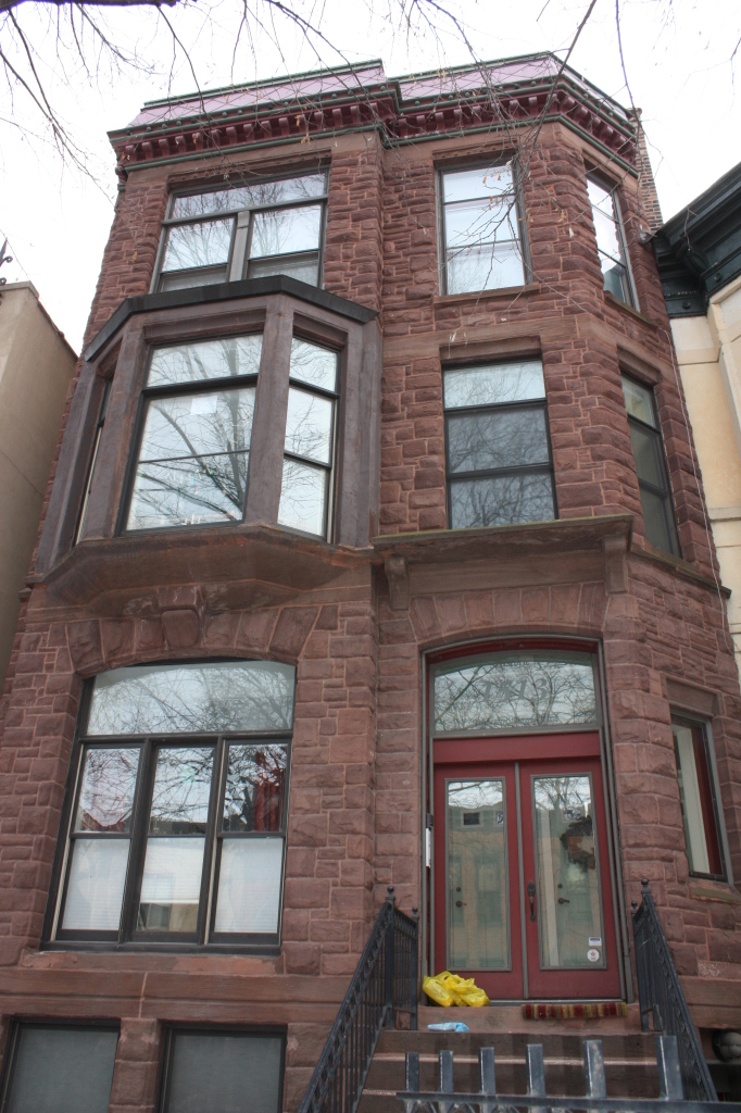 Matilda Hale House at 1513 W Jackson from 1883 designed by L. Gustav Hallberg