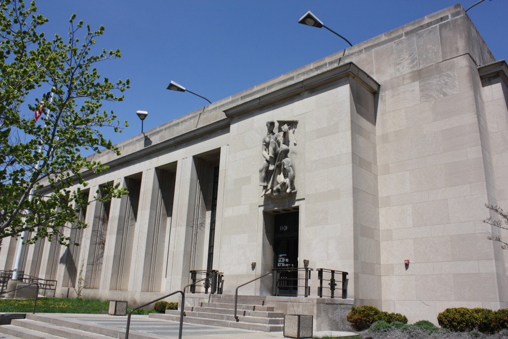 Evanston US Post Office at 1101 Davis