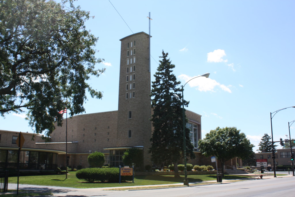 Saint Priscilla Roman Catholic Church at 6949 W Addison