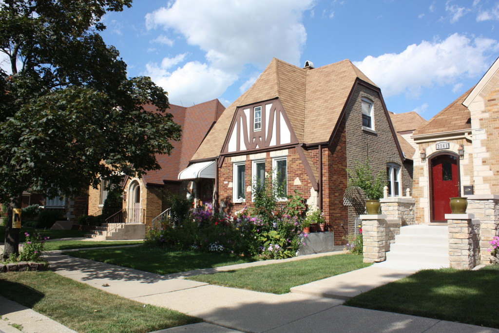 Schorsch Village homes on N Oak Park