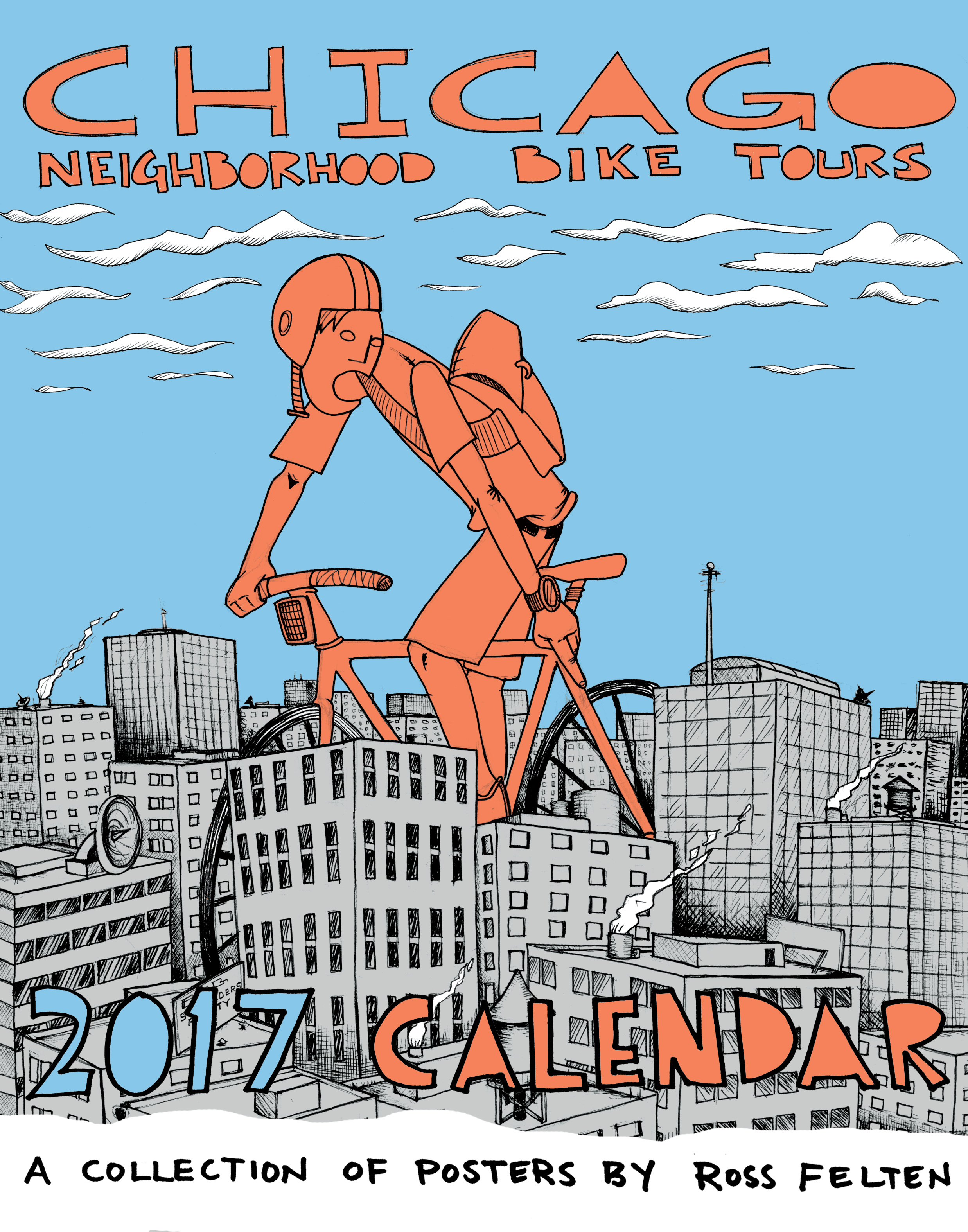 Chicago Neighborhood Bike Tour 2017 Calendar