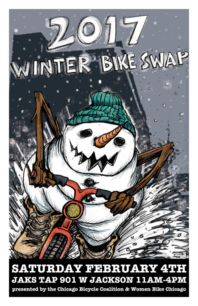 2017 Winter Bike Swap Poster